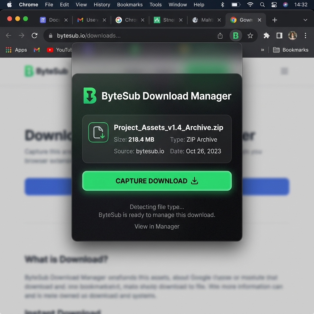 ByteSub Chrome Extension